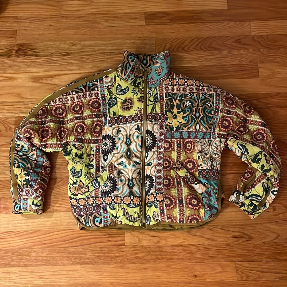Printed packable Free People Pippa Jacket